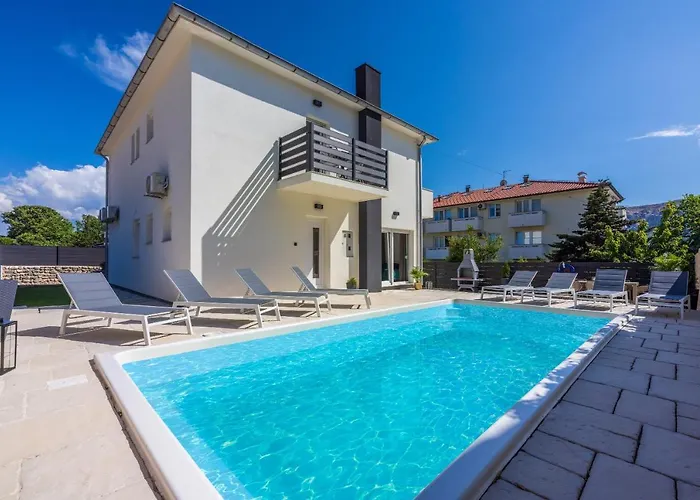 House With A Swimming Pool Baska, Krk - 21537 Сasa de vacaciones Baška