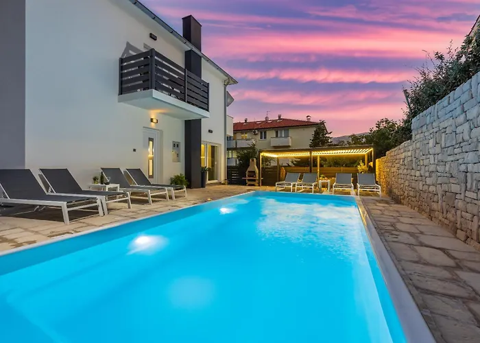 Сasa de vacaciones House With A Swimming Pool Baska, Krk - 21537 Baška